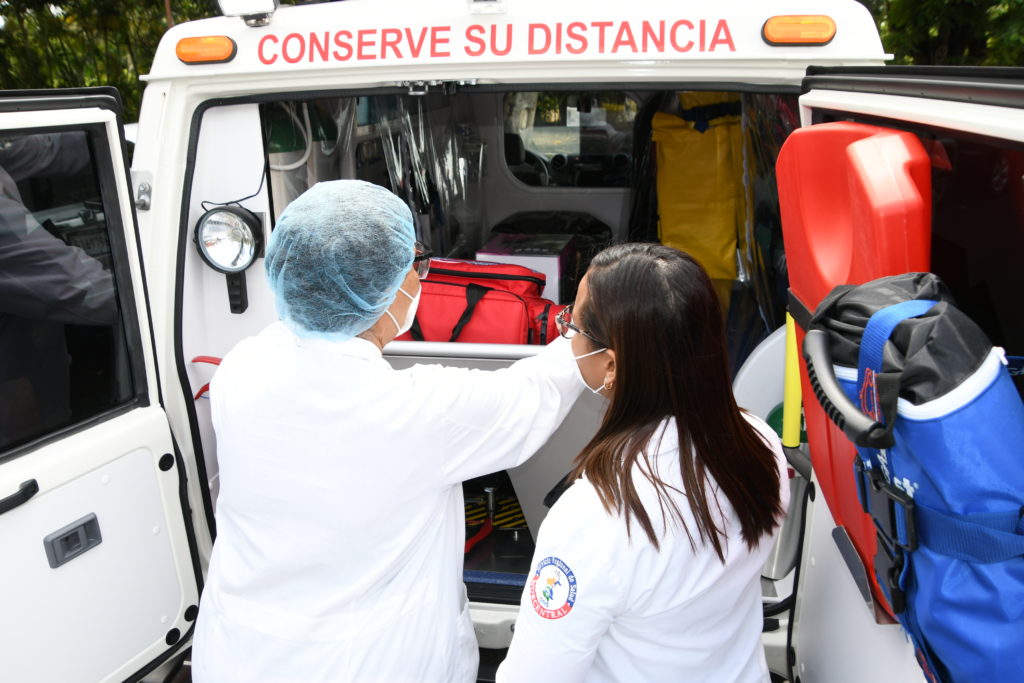 Entregan Primera Ambulancia Para Traslado De Pacientes De Covid En