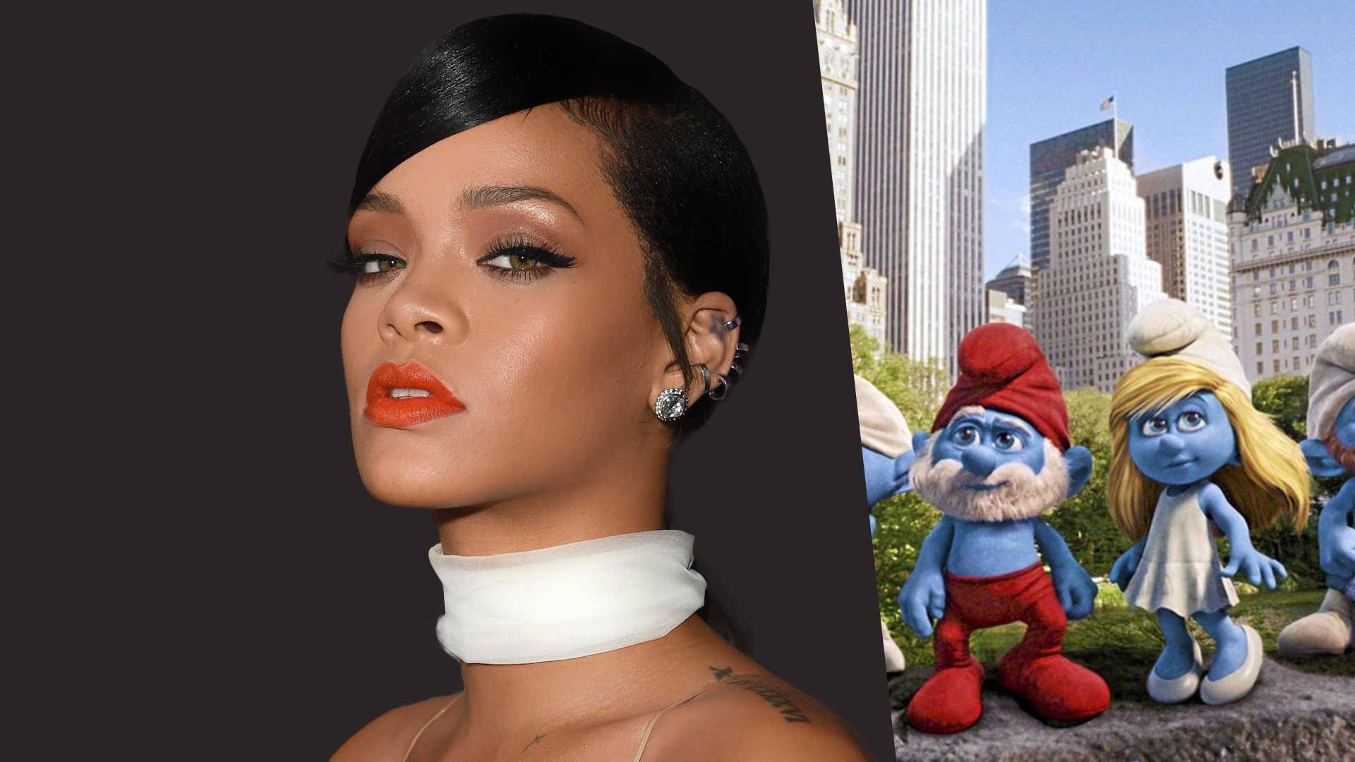 Rihanna Ser La Voz De Pitufina En Una Nueva Entrega De Los Pitufos