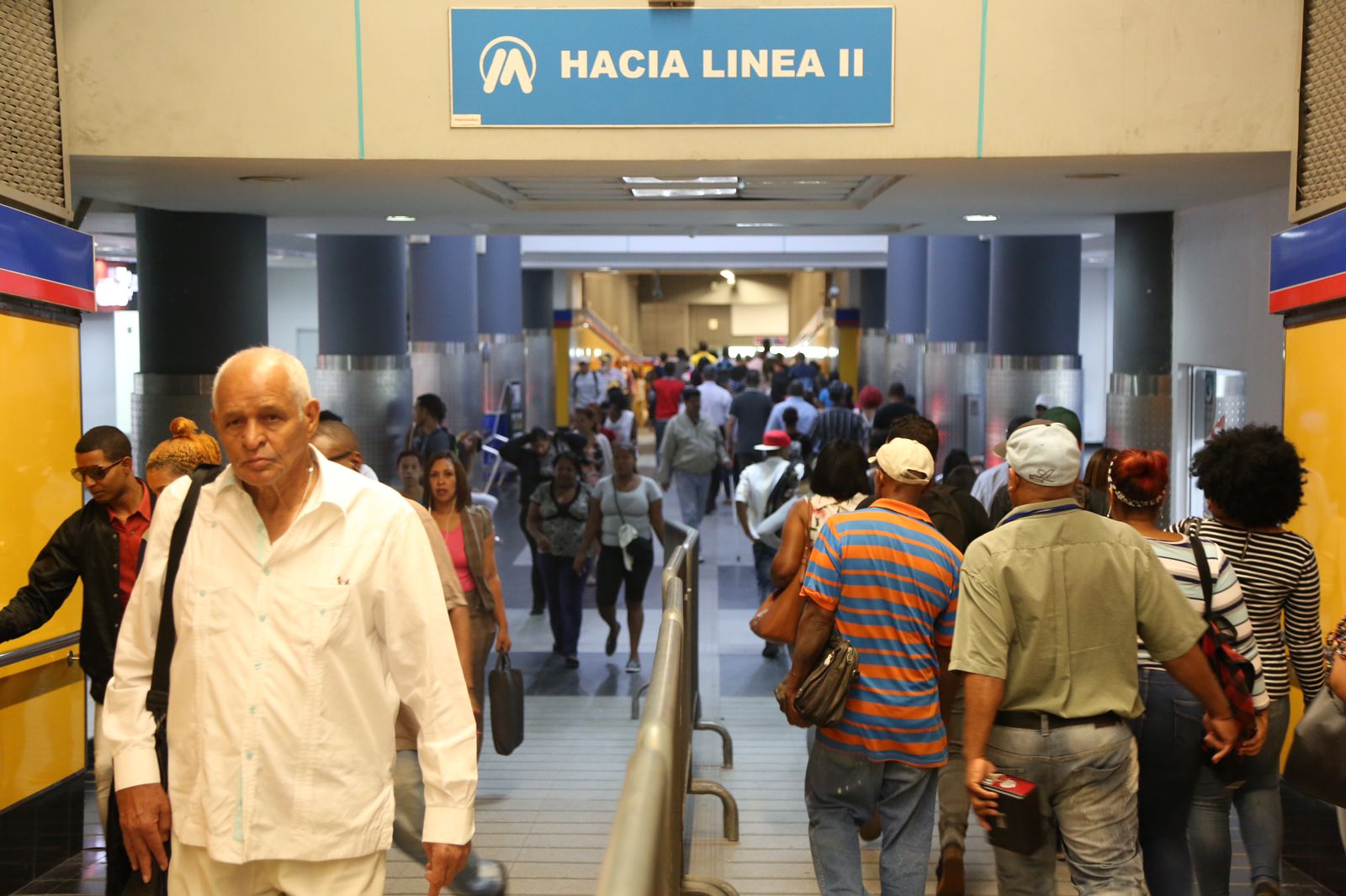 El Metro De Santo Domingo Rompe R Cord De Usuarios En Los Ltimos