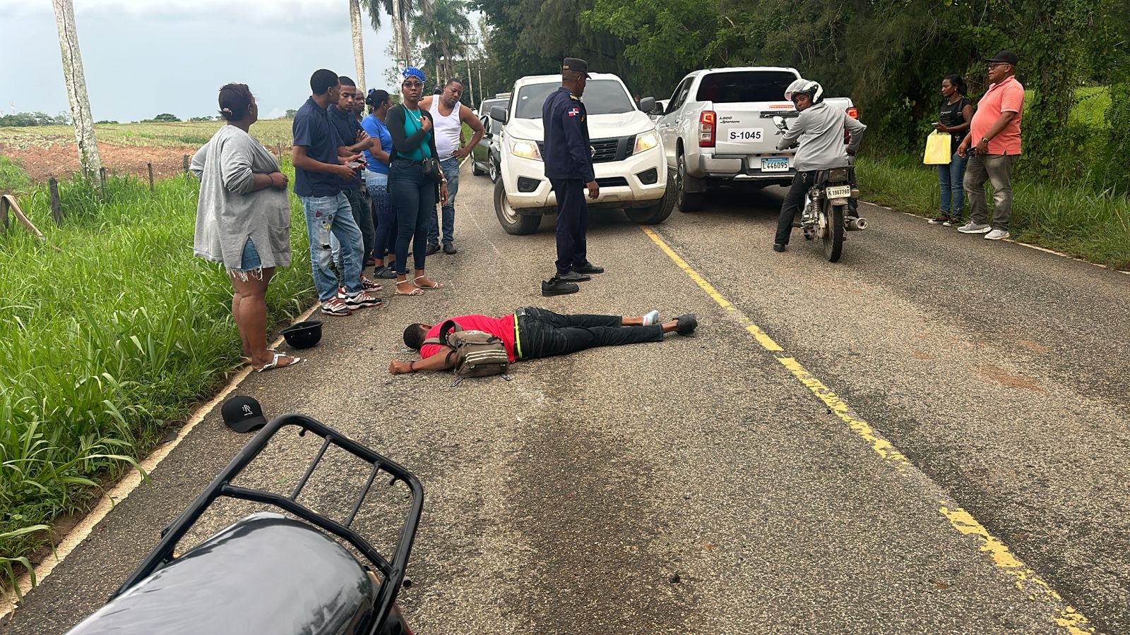 Muere Joven En Accidente De Tr Nsito En Monte Plata Se Quejan Tardanza