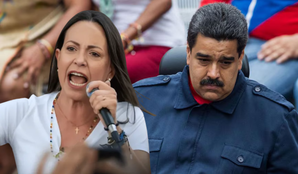 María Corina desmiente a Maduro Estoy aquí en Venezuela N Digital