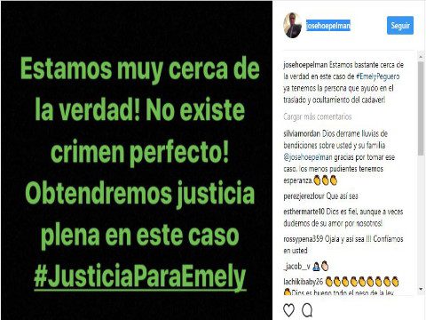 Abogado familia de Emely Peguero dice están cerca de la verdad