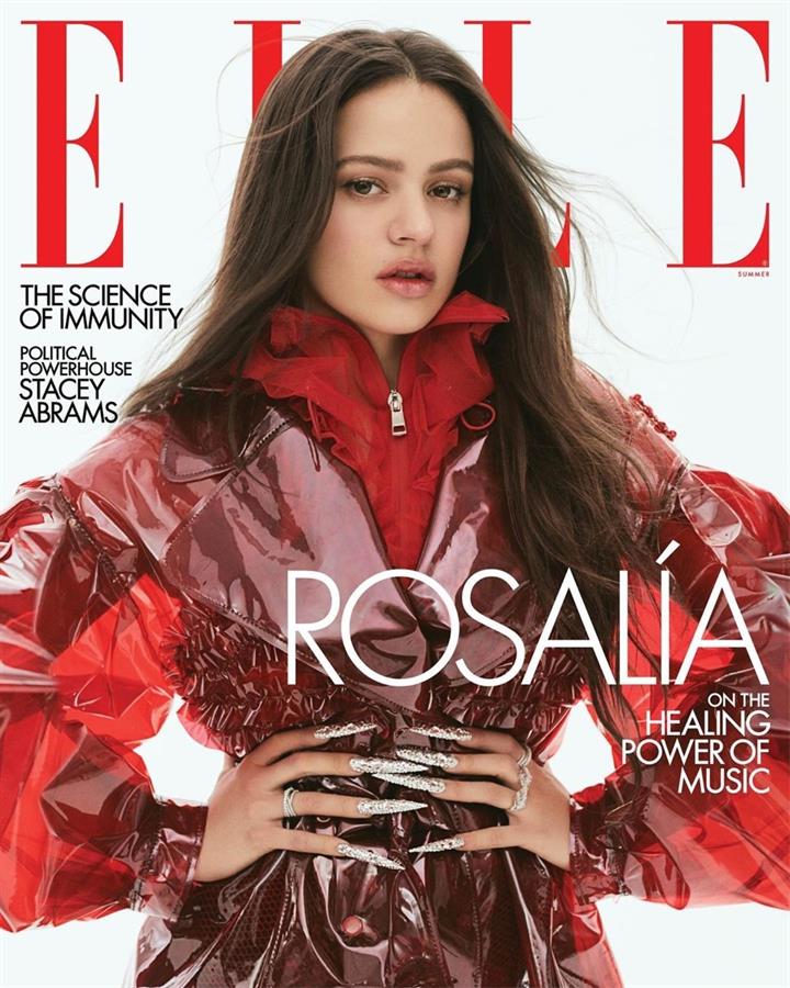 Rosalía conquista la portada de "Elle" en EE.UU. como la artista del