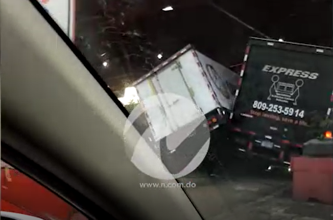 Accidente camiones.