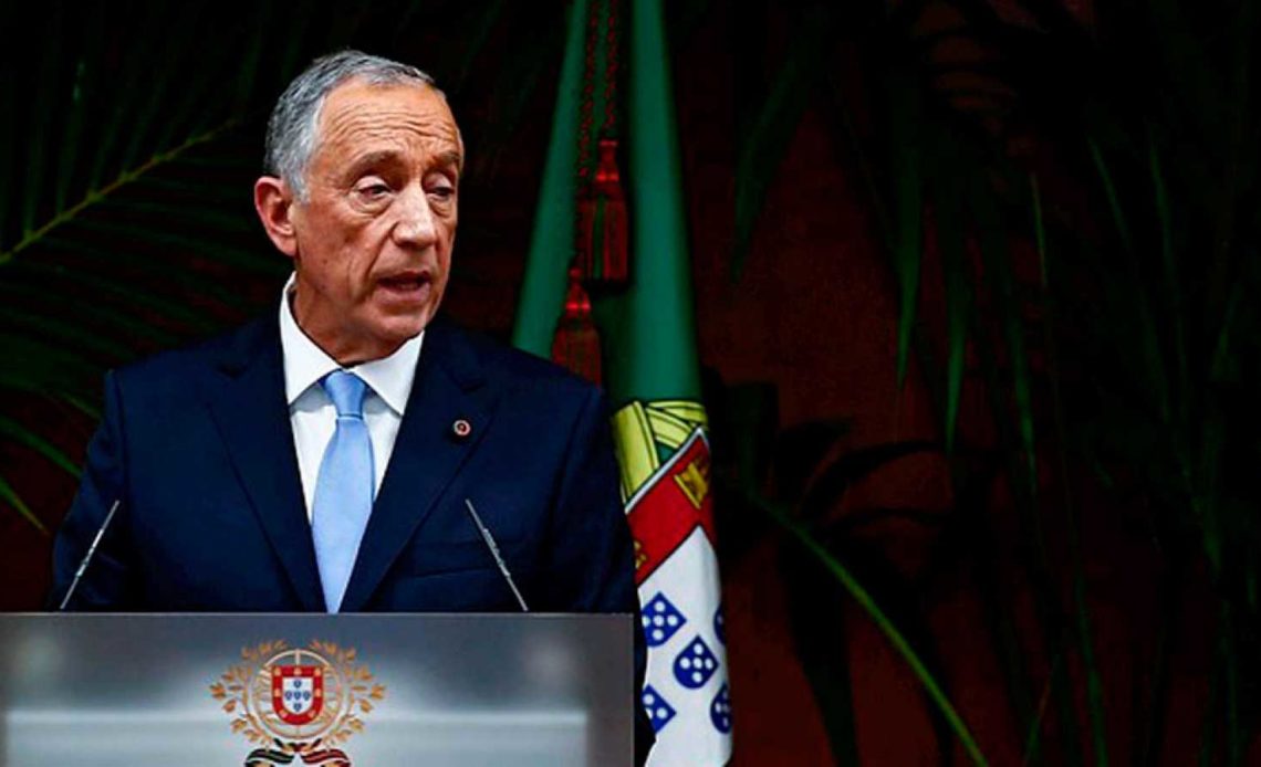 El presidente de Portugal, Marcelo Rebelo de Sousa. Foto EFE.