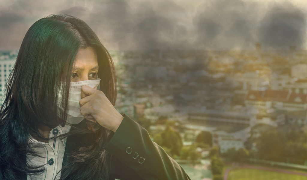 Enfermedades por contaminación del aire en Santo Domingo