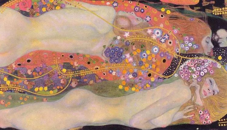 “Water Serpent II”-de Gustav Klimt