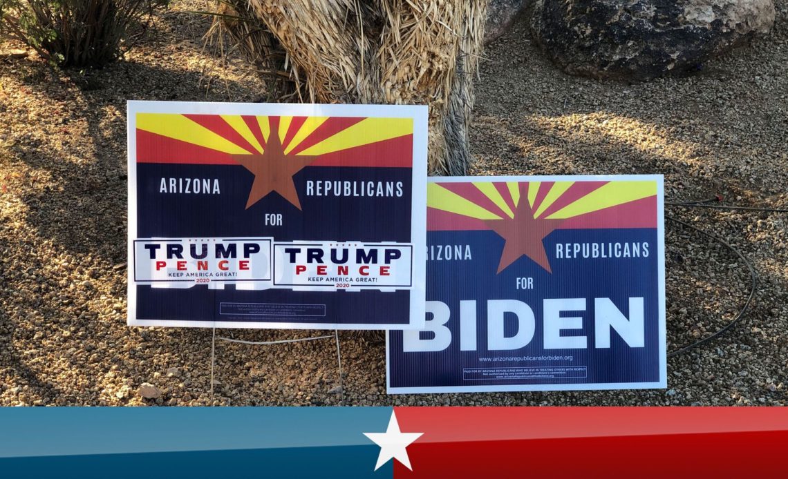 Arizona se debate entre Trump y Biden