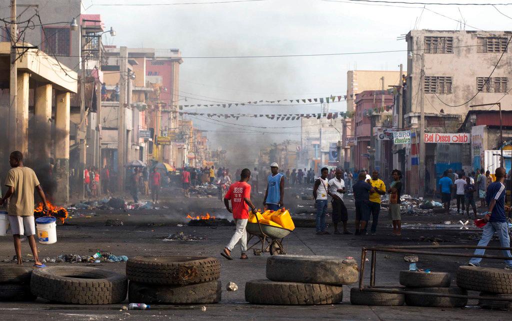 Protestas en Haití por muerte de una persona