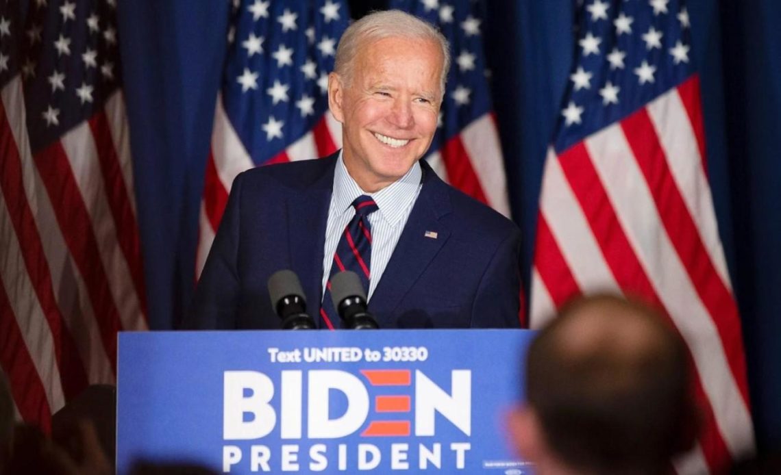 Joe Biden, candidato demócrata.