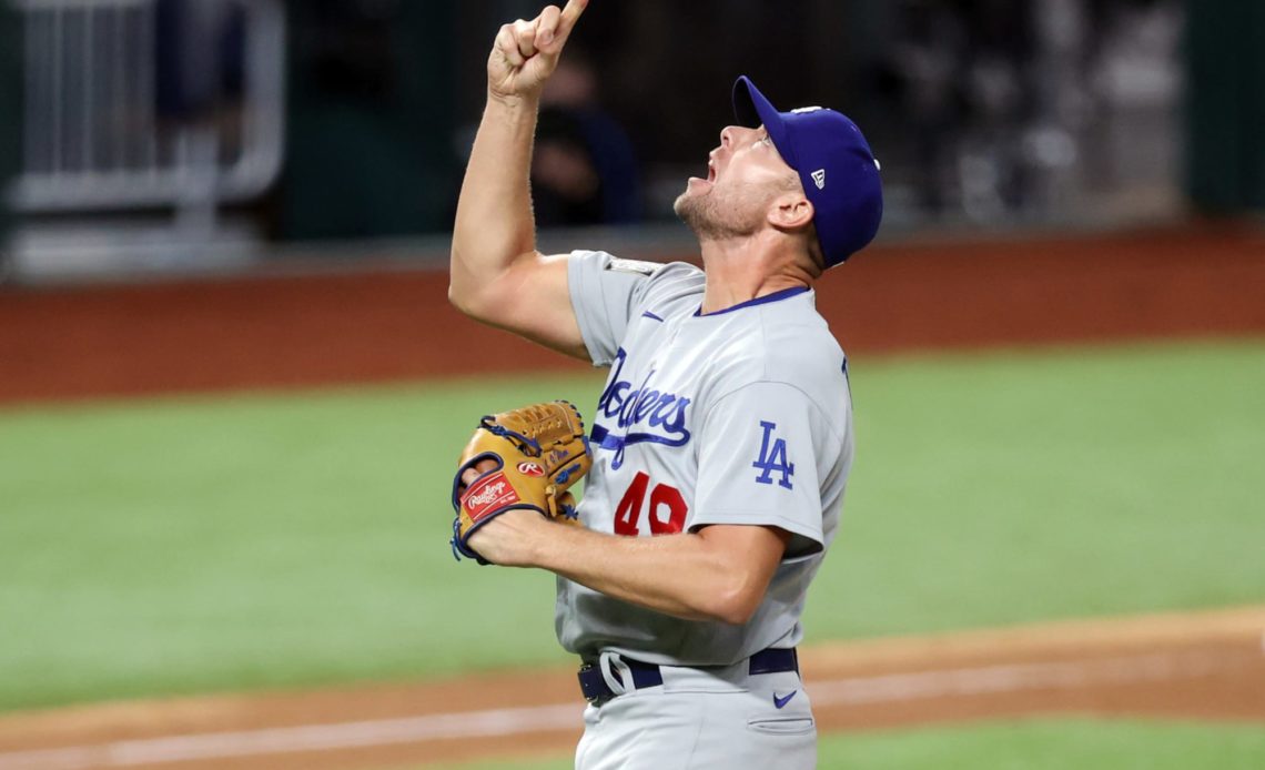Blake Treinen, lanzador de los Dodgers