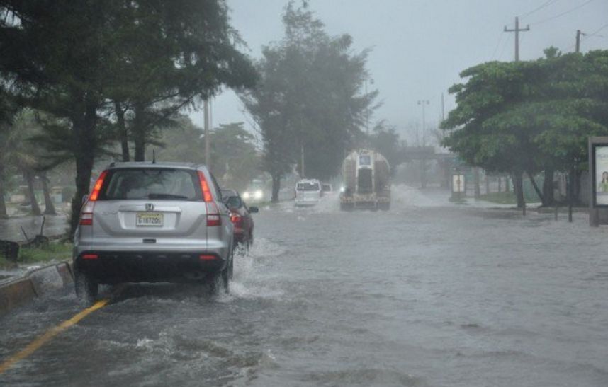 Calles inundadas