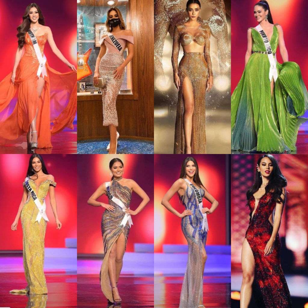 Miss Universo 2021: quiénes son las ocho favoritas a llevarse la corona