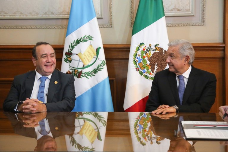 Presidentes México y Guatemala