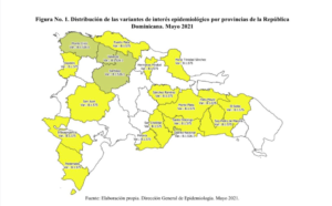 Salud Pública. mapa de variantes.