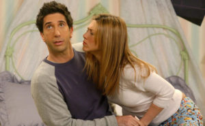 serie "Friends", donde interpretaron a la mítica pareja de Rachel y Ross,