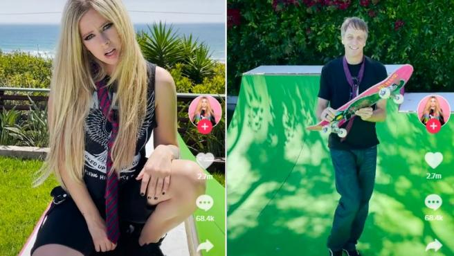 Avril Lavigne en TikTok