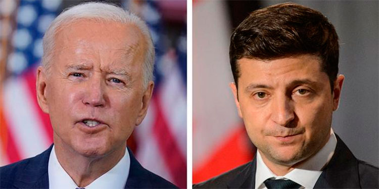 Biden invita al presidente de Ucrania a la Casa Blanca