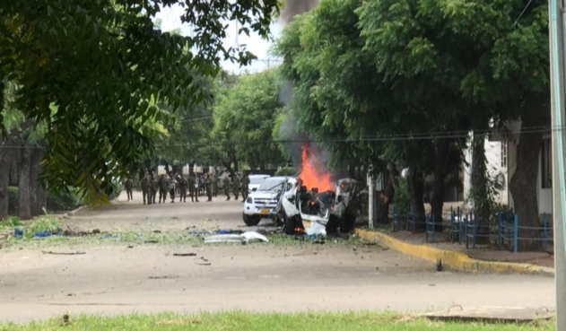 Carro bomba en Cúcuta