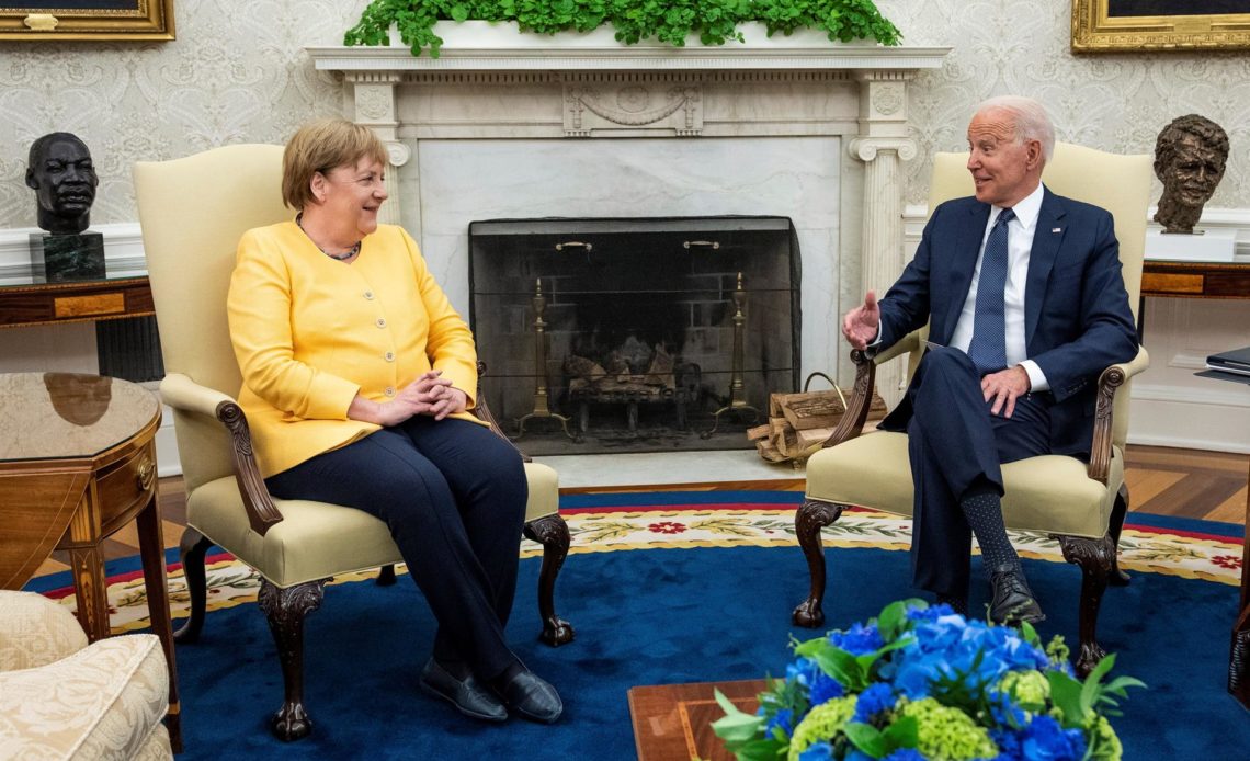 Biden recibe a Merkel con una agenda marcada por China y el gasoducto Nord Stream 2