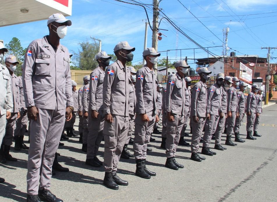 Policías en San Cristóbal