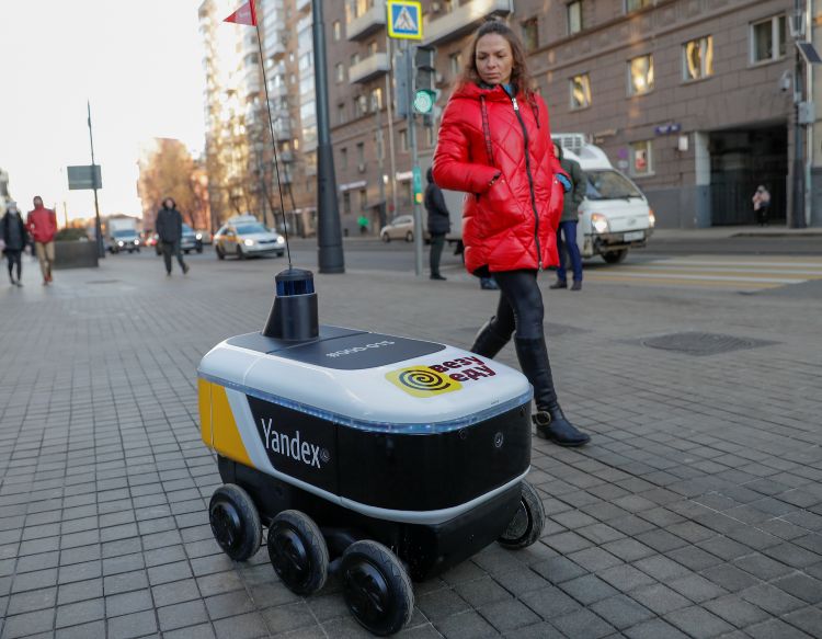 Rusa Yandex desplegará sus robots repartidores en campus de EEUU