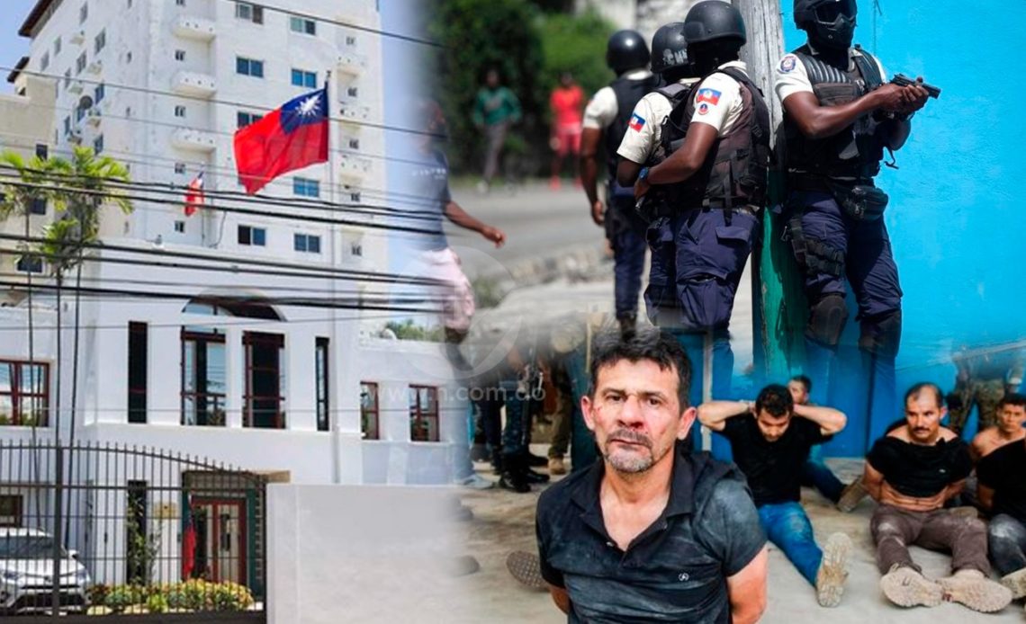 Allanan embajada de Taiwán tras detener más sospechosos del magnicidio de Jovenel Moïse