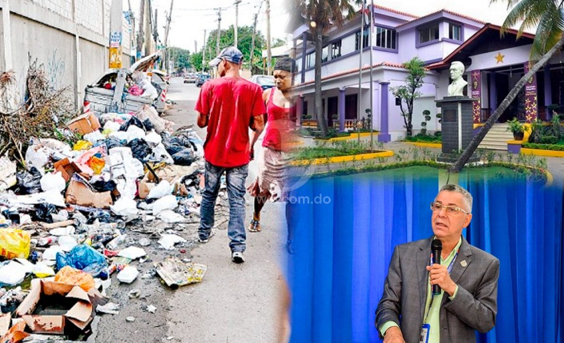 Manuel Jiménez y la basura