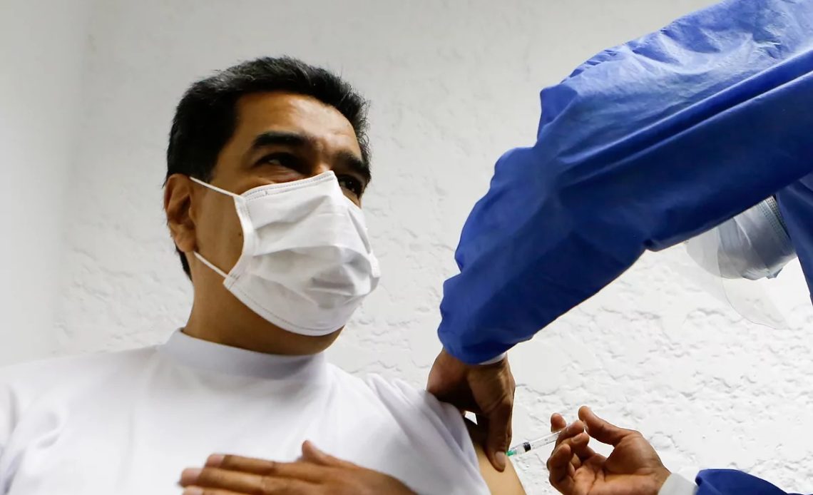 Maduro espera que 70% de la población venezolana esté vacunada contra el covid en septiembre