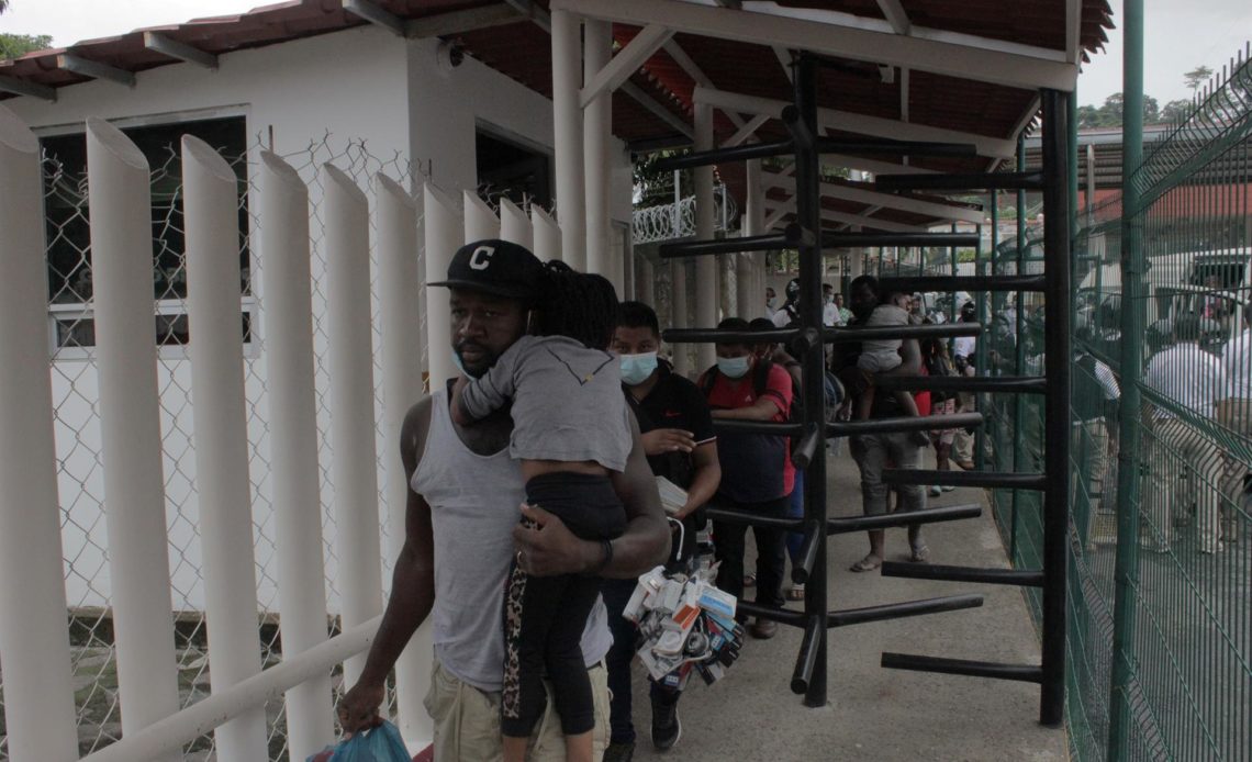 La Guardia Nacional de México detiene a 150 migrantes haitianos en frontera