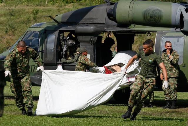 Abatidos en operación militar diez disidentes del acuerdo de paz de las FARC en Colombia