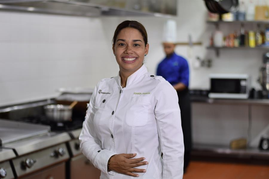 Chef dominicana María Marte