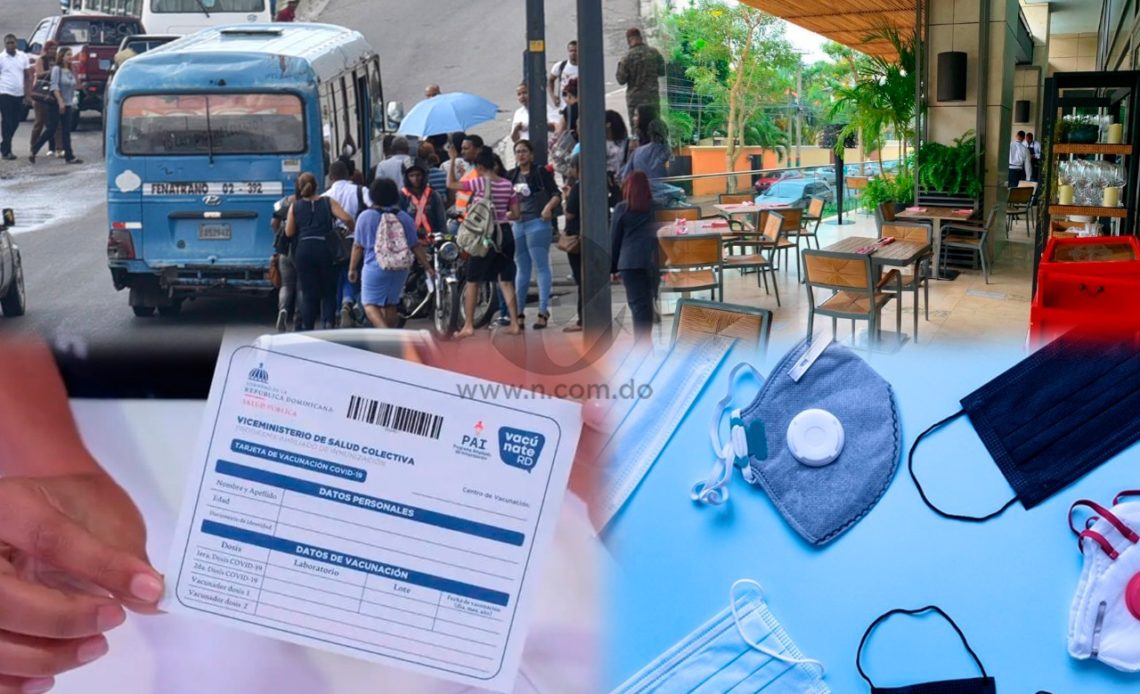 Restaurantes y sector transporte solicitarán tarjeta de vacunación obligatoria