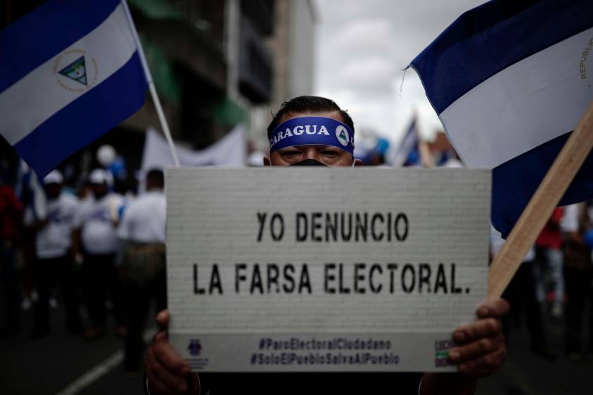 Estados Unidos impone más sanciones a Nicaragua tras "farsa" electoral