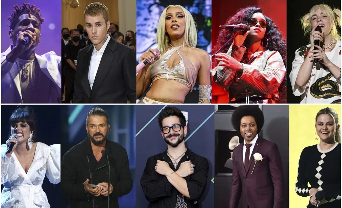 Principales nominados para los premios Grammy 2022