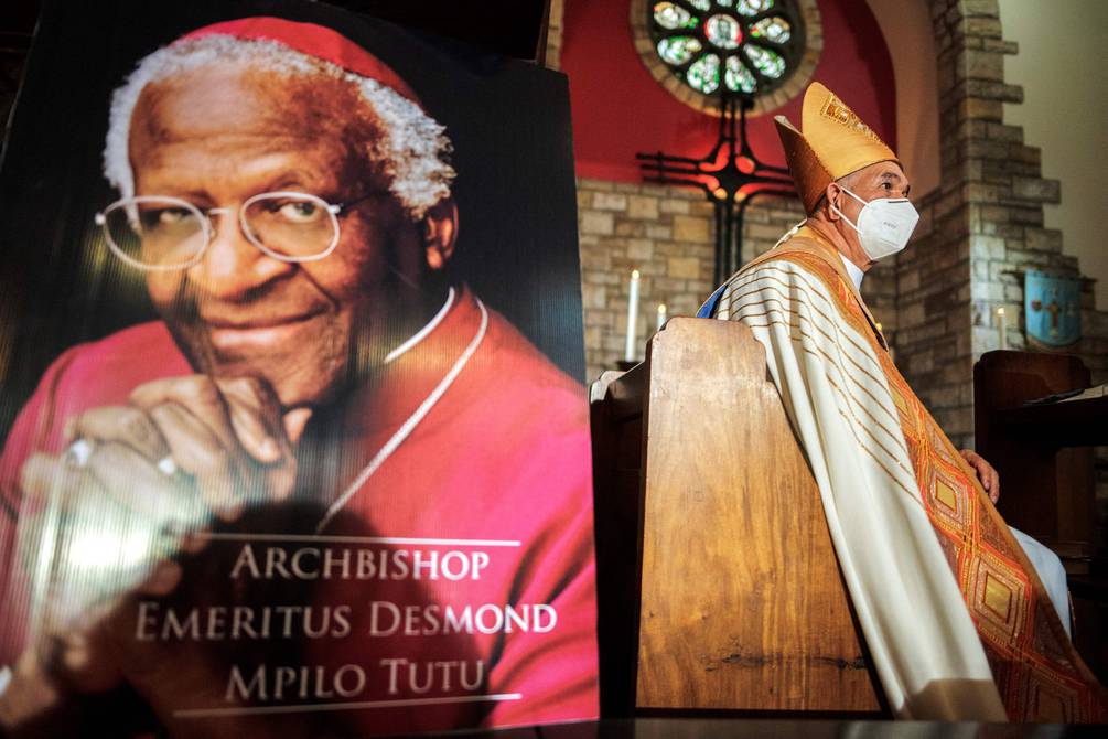 Homenaje interreligioso a Desmond Tutu en Sudáfrica