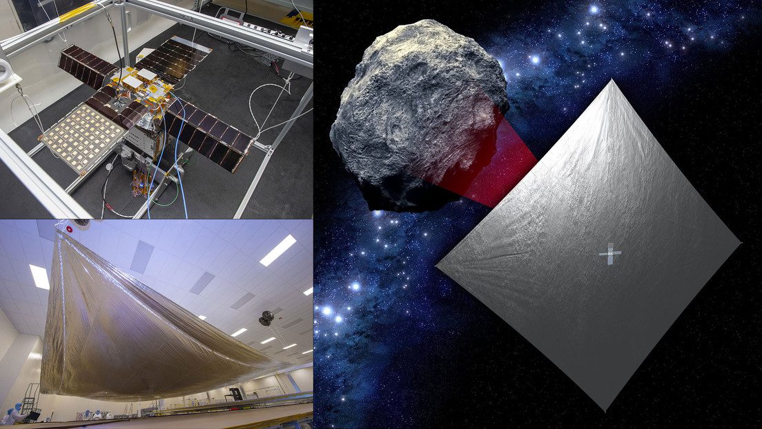 La NASA lanzará su primera nave impulsada por una vela solar con destino al asteroide más pequeño