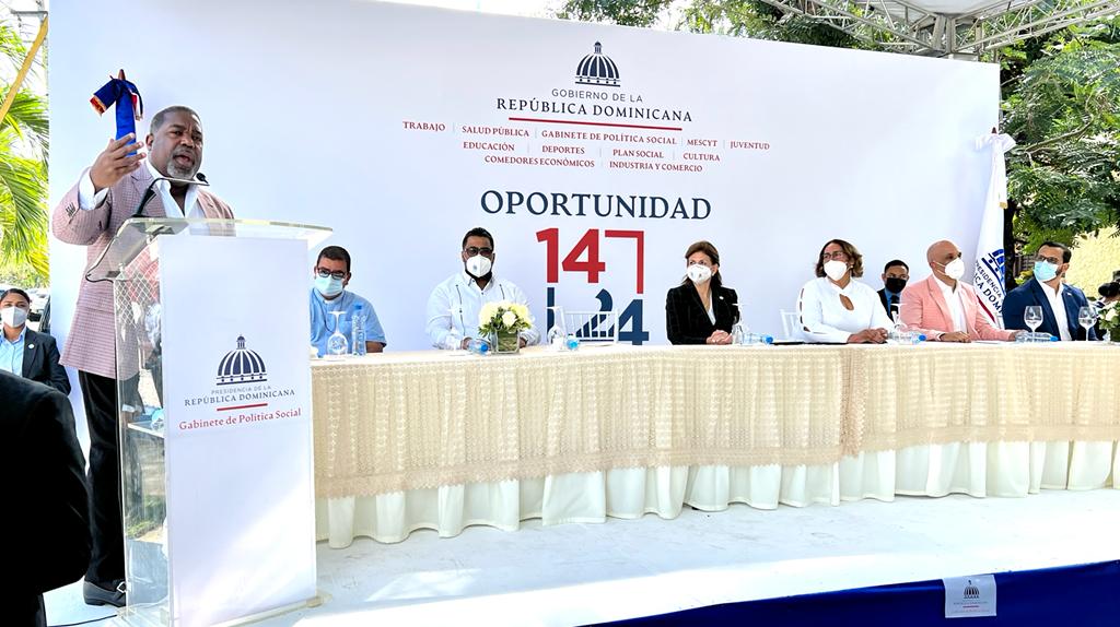 Gabinete Social apertura centro de capacitación “Oportunidad 14-24” en San Cristóbal