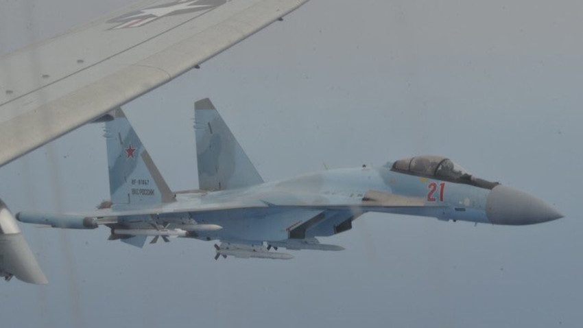 Aviones rusos interceptaron aparatos de EEUU en el Mediterráneo, dice el Pentágono