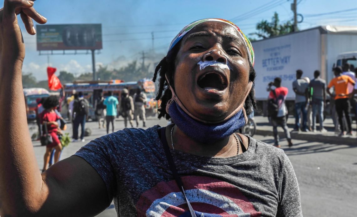 Haitianos protestan por segundo día consecutivo para pedir el alza del salario mínimo