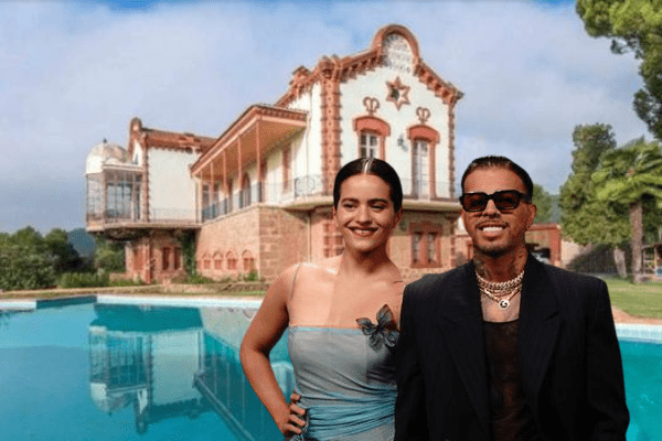 Rosalía y Rauw Alejandro ya tienen su nido de amor, compraron una mansión de 2 millones de euros