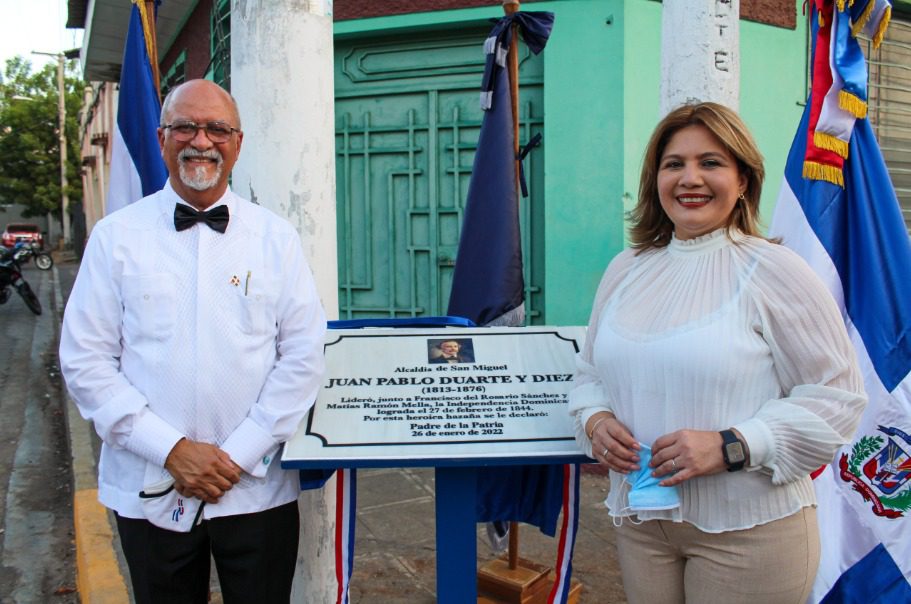 México y El Salvador designan espacios públicos con nombres de República Dominicana y Juan Pablo Duarte