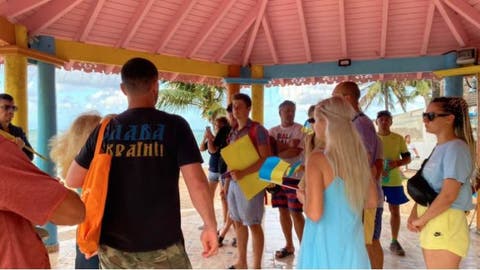 184 ucranianos han sido trasladados a Puerto Plata desde Punta Cana, informa Gabinete de Turismo