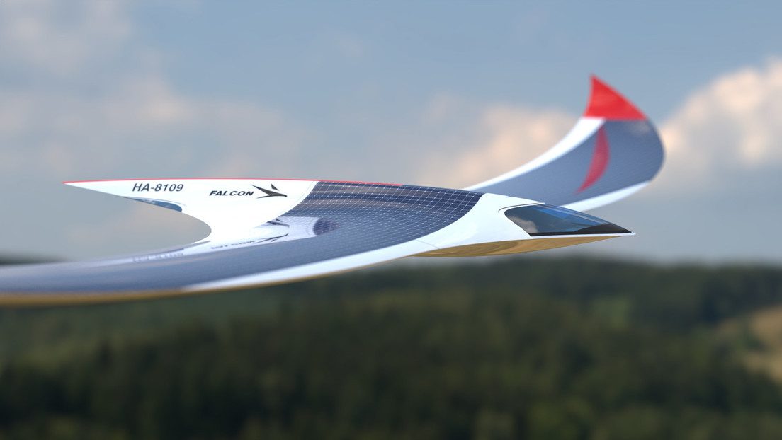 Diseñan un avión con forma de ave, alimentado por energía solar