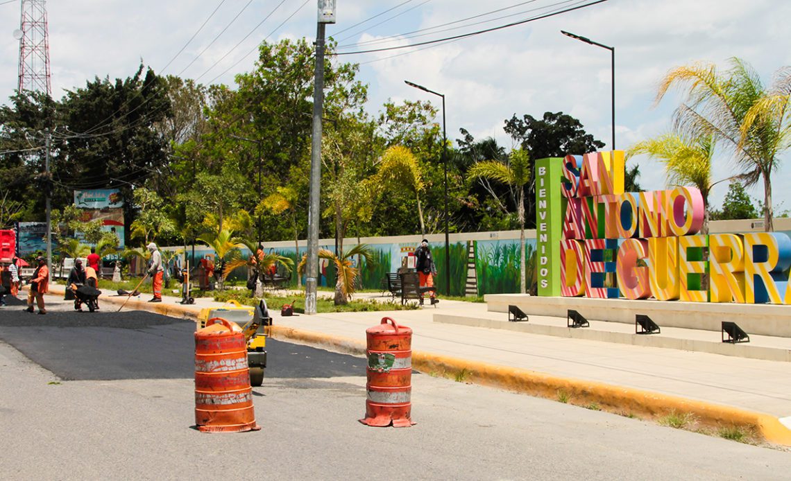 Deligne Ascención inicia programa “Obras Públicas en mi barrio” en Guerra