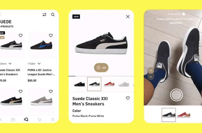 Snapchat dejará que usuarios se prueben ropa en Realidad Aumentada antes de comprarla