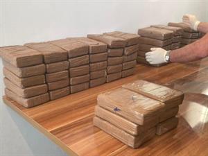 67 kilos de cocaína fueron incautados en Marruecos