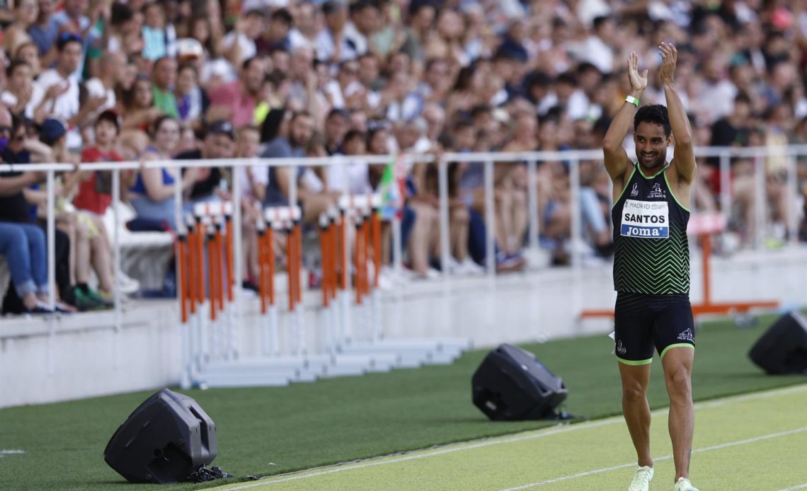 Luguelín Santos gana en Madrid los 400 metros