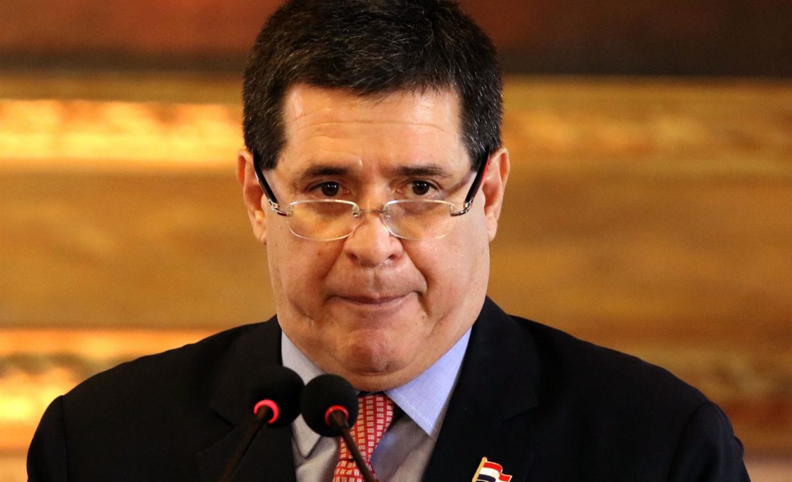EE.UU. sanciona por corrupción al expresidente paraguayo Horacio Cartes