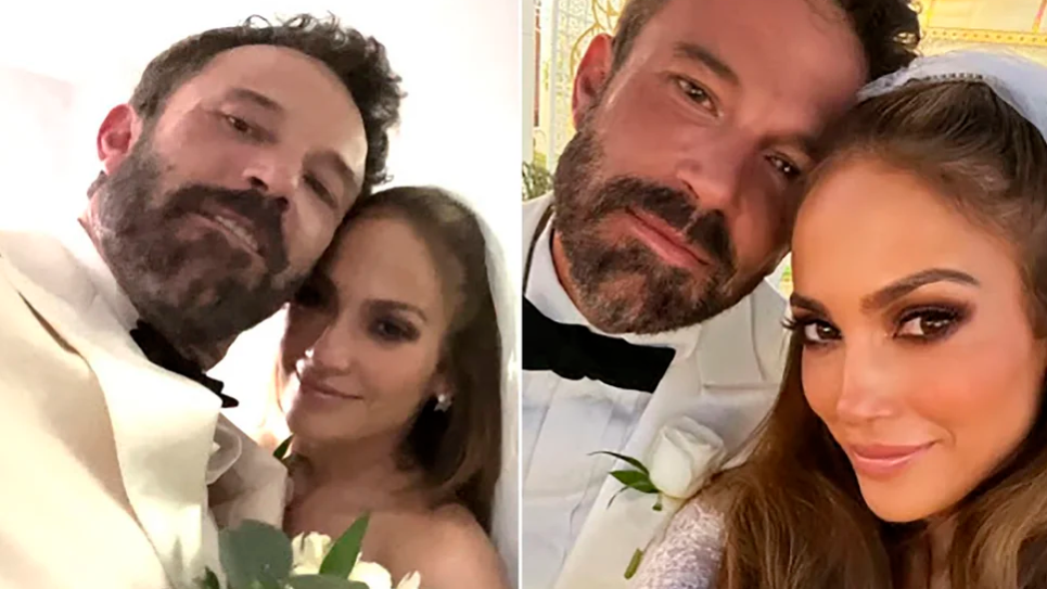 Las primeras imágenes de la boda de Jennifer López y Ben Affleck